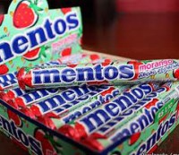 Mentos stick Morango